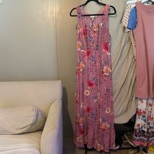 Nwt Knox rose maxi dress size medium